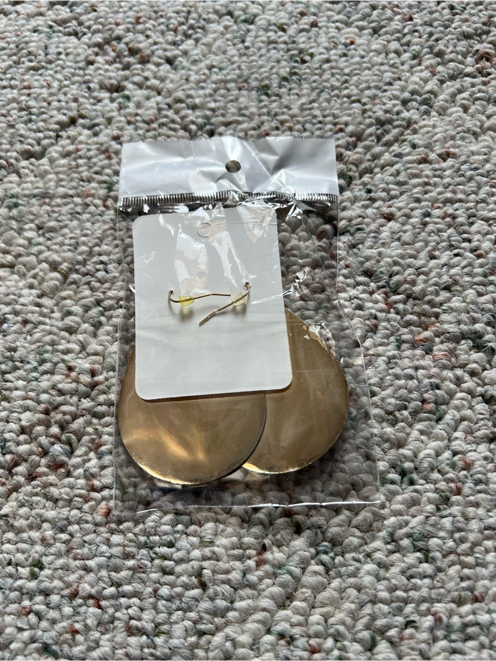 Atelier Sona White/Gold/Navy Tear Drop Earrings - Picture 8 of 8
